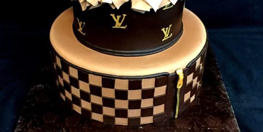 Cake For Louis Vuitton Men's Store In Bloomingdale's, Nyc 